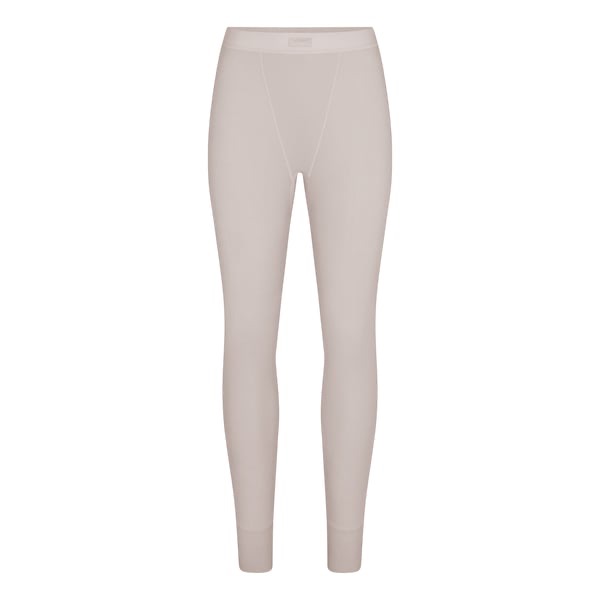 Skims Cotton Rib Leggings Stone S